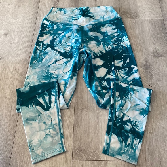 Balance Athletica Pants - Balance Athletica OG Tie Dye Leggings - Marine